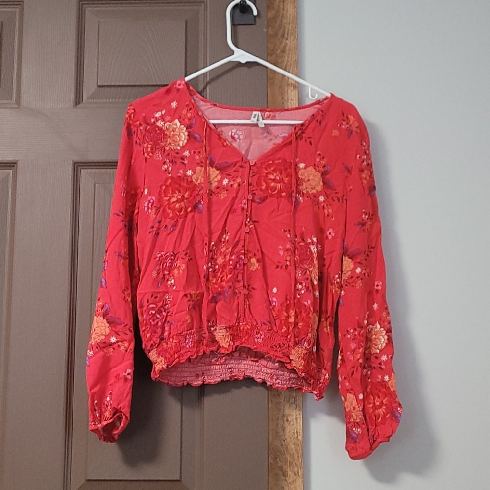 Floral blouse